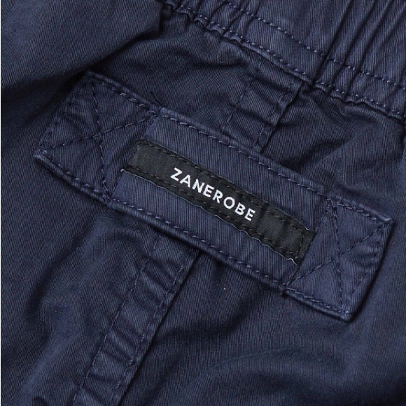 NWT Zanerobe Sureshot Lightweight Cargo Joggers Pants 34 Duke Blue - Picture 5 of 5